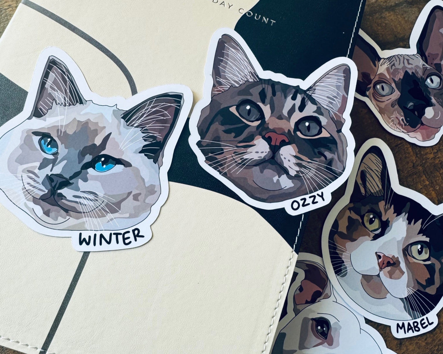 Custom Pet Portrait Sticker